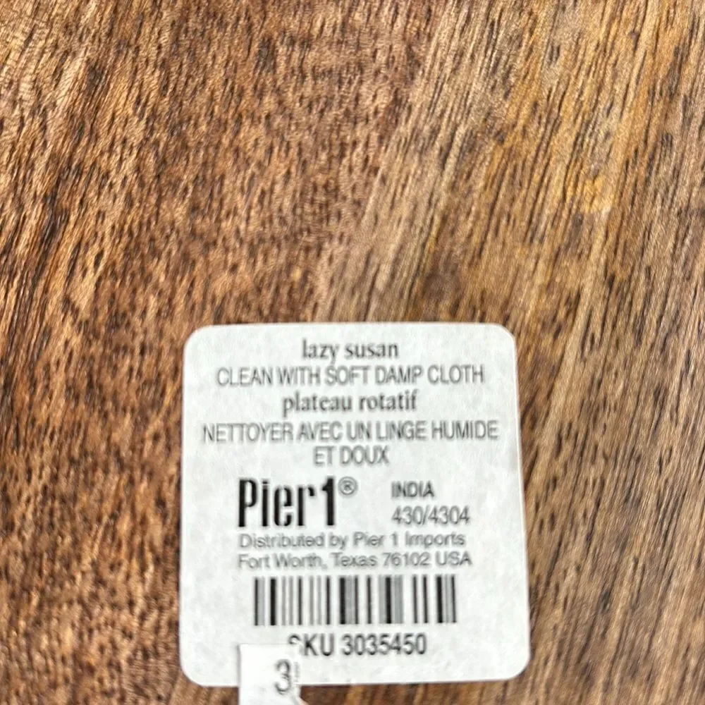 Pier 1 Eat wood & iron 16